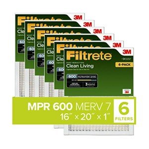 Filtrete 16x20x1 Dust Reduction Air Filters - 6 Pack