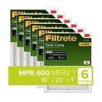Filtrete 16x20x1 Dust Reduction Air Filters - 6 Pack