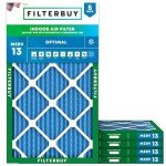 12x25x1 MERV 13 Pleated Air Filters (5-Pack)