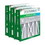 20x20x5 MERV 8 Pleated Air Filters (3-Pack)