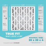 Honeywell 20x20x4 MERV 11 Air Filters, 2-Pack
