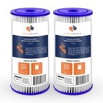 Aquaboon 1 Micron Pleated Water Filters - 2-Pack