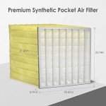 Montemono MERV 14 Pocket Air Filter 2-Pack