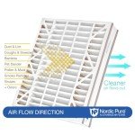 Nordic Pure MERV 14 Plus Carbon AC Filter 2-Pack