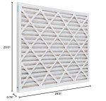 Aerostar MERV 11 Pleated Air Filters, Box of 6
