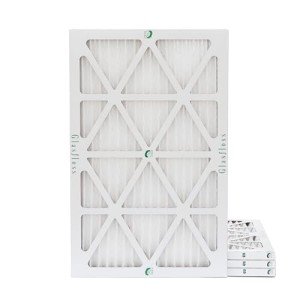 Glasfloss MERV 10 Pleated Air Filters, 4-Pack