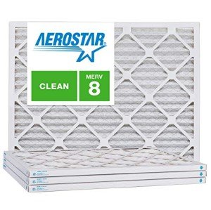 Aerostar 10x16x1 MERV 8 Pleated Air Filter