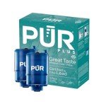 PUR PLUS Faucet Mount Filter 2-Pack - Blue
