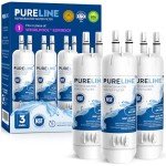 Pureline Water Filter Replacement for Everydrop® (3 Pack)