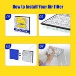 20x20x3 MERV 13 Air Filters for Zephyr VGF