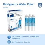 Philips Refrigerator Water Filter Replacement, 3 Pack