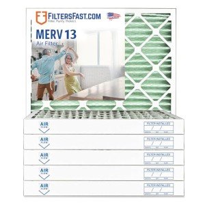 12x24x2 Pleated MERV 13 Air Filter Pack