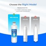 Waterdrop LT1000PC Replacement Water Filters for LG