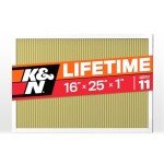 K&N Washable MERV 11 Air Filter, 16x25x1