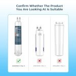 Crystala Refrigerator Water Filter 4396841 Compatible