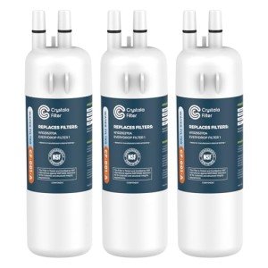 Crystala Refrigerator Water Filter - Pack of 3