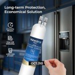 Waterdrop Plus EDR3RXD1 Refrigerator Water Filter, 2 Pack