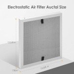 Montemono 14x14x1 MERV8 Washable Furnace Filter