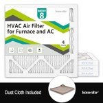 Komashr 14x14 MERV 8 Air Filter 4-Pack