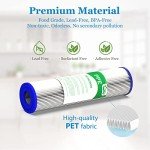 20 Micron 10" x 2.5" Water Filters - 4-Pack