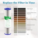 20 Micron 10" x 2.5" Water Filters - 4-Pack