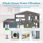 20 Micron 10" x 2.5" Water Filters - 4-Pack