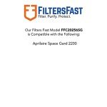 AprilAire 2200 Compatible MERV 11 Air Filters - 2 Pack