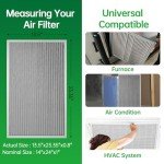 MAXTBEE Reusable Electrostatic Air Filter 14x24x1