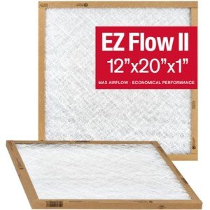 Flanders EZ-Flow II 12x20x1 Air Filters - 2-Pack