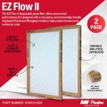 Flanders EZ-Flow II 12x20x1 Air Filters - 2-Pack