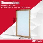 Flanders EZ-Flow II 12x20x1 Air Filters - 2-Pack