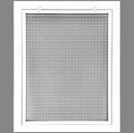 18'' x 22'' Aluminum Eggcrate Air Filter Grille