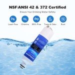 Amoypure Water Filter Replacement for Bosch - 3 Pack