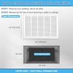 Fancat Steel Air Filter Grille for Ducts