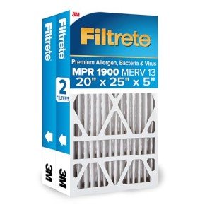 Filtrete MERV 13 AC Air Filter 2-Pack