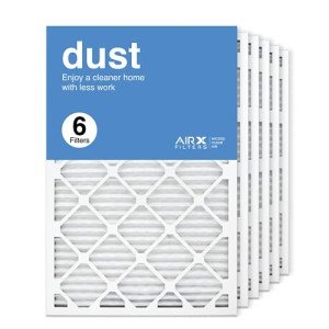 AIRx 20x30x1 MERV 8 Pleated Air Filters - 6 Pack