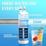 Topee W10295370A Water Filter Replacement 3 Pack