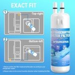 Topee W10295370A Water Filter Replacement 3 Pack