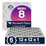 MERV 8 12x12 Air Filter 6-Pack