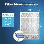 Filtrete MERV 13 20x25x6 Air Filter 2-Pack