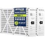 Bettfilter 16x25x4 MERV 11 Air Filter Pack of 2