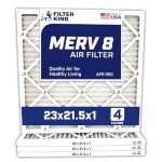 Filter King 23x21.5x1 MERV 8 Air Filter 4-Pack