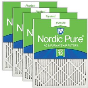 Nordic Pure 12x25x1 MERV 13 Air Filter Pack