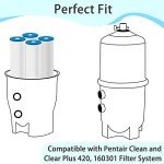 4-Pack Pool Filter Cartridges for Pentair CCP420