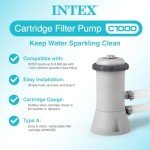 Intex C1000 Cartridge Filter Pump for Pools