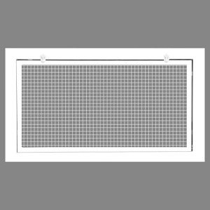 12" x 24" Aluminum Eggcrate Air Filter Grille