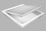 12" x 24" Aluminum Eggcrate Air Filter Grille