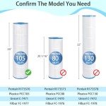 4-Pack Pool Filter Cartridges for Pentair CCP420
