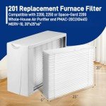 Senowi 4 Pack Replacement Furnace Filters MERV-10