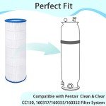 Pool Filter Cartridge for Pentair Clean & Clear